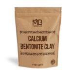 MB Herbals Calcium Bentonite Clay Powder 227g | Half Pound | Anti-ageing and Detoxifying Clay | Suitable for Oily Skin | For External Use Only