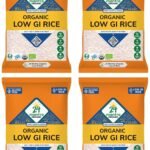 24 Mantra Organic Low Gi Rice 2Kg(Pack Of 4) - Fast Shipping to USA & Canada