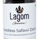 Lagom Gourmet Seedless Safawi Dates 500G,Saudi Arabia Dates,All Natural,No Preservatives,No Added Sugar,Gluten Free,Vegan,Plant Based,Non Gmo,Dates Dry Fruits,Khajur,Khajoor,Khejur - Fast Shipping to USA & Canada