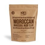 MB Herbals Moroccan Rhassoul Clay (Nude) Powder 227g | Mild Clay for Making Soaps and Face Packs | For Skin Care Mask & Hair Cleanser - Fast Shipping to USA & Canada
