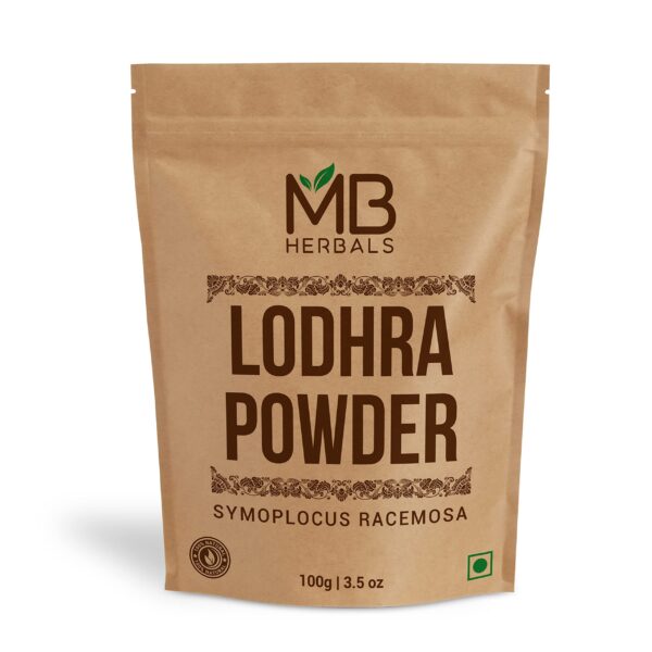 MB Herbals Lodhra Powder 100gm ????? ??? Lodhra Chhal Powder Pathani Lodh - Fast Shipping to USA & Canada