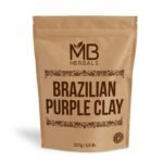 MB Herbals Brazilian Purple Clay 227g | Skin care formulations | for Face Packs & Soap Making - Fast Shipping to USA & Canada