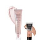 FACESCANADA Rose Glow Kit Medium Coverage Rose Gold Strobe Cream (30Ml) + Caramel Natural All Day Hydra Matte Mini Foundation (15Ml) Makeup Kit For Women (Combo Pack Of 2) - Fast Shipping to USA & Canada - Image 2