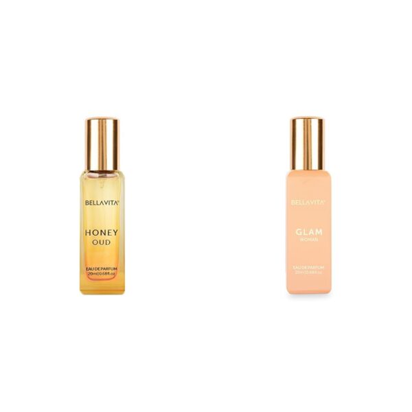 Bella Vita Luxury Honey Oud Unisex Liquid Eau De Parfum Glam Woman Eau De Parfum With African Orange Jasmine & Patchoulipremium Long Lasting Floral & Woody Fragrance Edp For Women 20Ml,Assorted - Fast Shipping to USA & Canada
