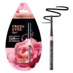 FACESCANADA Fresh Eyes Kajal Stick, 0.35G | With Rose Extracts | 24Hr Waterproof | Suits Sensitive Eyes | Intense Black Matte Finish | Refreshes Tired Eyes | Gentle | Smudgeproof | Vegan - Fast Shipping to USA & Canada - Image 2