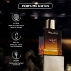 Bella Vita Luxury Ceo Man Liquid Eau De Parfum G.O.A.T Man Eau De Parfum With Bergamot Patchouli & Vetiverpremium Long Lasting Spicy & Woody Fragrance For Men 100 Ml,Brown - Fast Shipping to USA & Canada - Image 7