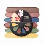 FACESCANADA 6 in 1 Eyeshadow Palette - Party Animal 04, 6g | Olive Butter & Macadamia Oil | Vibrant Colors | Highly Pigmented | Easily Blendable | Silky Satin Texture | No Crease | Cruelty-Free - Fast Shipping to USA & Canada - Image 2