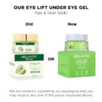 Bella Vita Organic EyeLift Hydrating Natural Under Eye Cream Gel for Dark Circles, Puffy Eyes, Wrinkles & Removal of Fine Lines for Women & Men, 20 gm (Pack of 2) - Fast Shipping to USA & Canada - Image 3