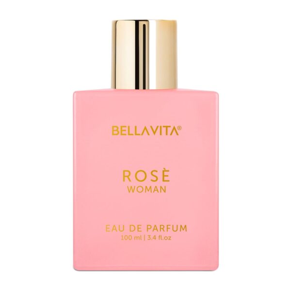 Bella Vita Luxury Rose Woman Eau De Parfum Perfume for Women with Black Currant, Vanilla, Jasmine|Floral & Sweet EDP Long Lasting Fragrance Scent 100 ML - Fast Shipping to USA & Canada