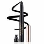 FACESCANADA Ultime Pro Hd Deep Black One Stroke Matte Pencil Kajal, 1.4G|Smooth Lightweight Intense Black Hd Finish|10Hr Longstay|Rice Bran Wax|Castor Oil|Waterproof|Sweatproof|Built-In Sharpener - Fast Shipping to USA & Canada