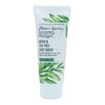 Aroma Magic Neem And Tea Tree Face Wash (PWRD by Niacinamide) - 100 ml - Fast Shipping to USA & Canada