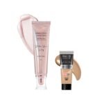 FACESCANADA Rose Glow Kit|Rose Gold Strobe Cream (30Ml) + Medium Natural All Day Hydra Matte Mini Foundation (15Ml)|Makeup Kit For Women (Combo Pack Of 2) - Fast Shipping to USA & Canada