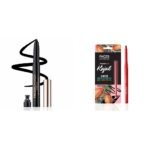 FACESCANADA Ultimepro Hd Deep Black One Stroke Pencil Kajal 1.4G & Magneteyes Kajal - Black, 0.35G, Matte Finish - Fast Shipping to USA & Canada