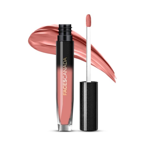 FACESCANADA Comfy Silk Liquid Lipstick - Mystic Nude 13, 3Ml | Satin Matte HD Finish | Luxe Comfort | Longlasting | No Dryness | Smooth Texture | Mulberry Oil & Shea Butter For Plump Hydrated Lips - Fast Shipping to USA & Canada