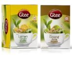 GTEE Green Tea Bags - Lemon & Ginger & Green Tea Bags - Ginseng, 25 Tea bags (Pack of 2) - Fast Shipping to USA & Canada - Image 2