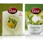 GTEE Green Tea Bags - Regular & Tulsi Tea Bags, 25 Tea bags (Pack of 2) - Fast Shipping to USA & Canada