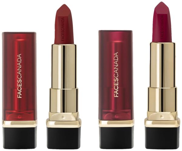 FACESCANADA Comfy Matte Creme Lipstick - Over And Out 04, Comfy Matte Creme Lipstick - Told You So 17 - Fast Shipping to USA & Canada