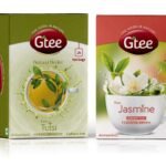 GTEE Green Tea Bags - Jasmine & Tulsi Tea Bags, 25 Tea Bags (Pack of 2) - Fast Shipping to USA & Canada
