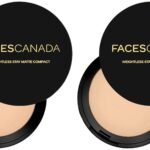 FACESCANADA Weightless Stay Matte Finish All Compact Powder, 9 g - Beige & Weightless Stay Matte Finish Compact Powder 9 g - Natural - Fast Shipping to USA & Canada