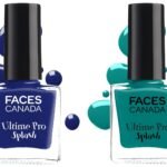 FACESCANADA Splash Glossy Finish Nail Enamel, Bahama Breeze 58, 8 Ml & Splash Glossy Nail Enamel, Morning Glory 54, 8 Ml - Fast Shipping to USA & Canada