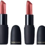 FACESCANADA Weightless Matte Lipstick - Subtle Mauve 10 (Brown), Weightless Matte Lipstick - Forever Red 03 (Red) - Fast Shipping to USA & Canada