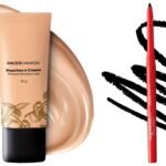 FACESCANADA Peaches N Cream Tinted Moisturizer - Light 01, 35 G And Facescanada Magneteyes Metallic Kajal Pencil - Black,0.35G (Pack Of 2) - Fast Shipping to USA & Canada