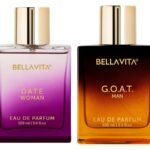 Bella Vita Luxury Date Woman Liquid Eau De Parfum G.O.A.T Man Eau De Parfum With Bergamot Patchouli & Vetiverpremium Long Lasting Spicy & Woody Fragrance For Men 100 Ml,Purple - Fast Shipping to USA & Canada