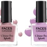 FACESCANADA Faces Splash Glossy Finish Nail Enamel, Floral Dream 56, 8 Ml And Faces Splash Glossy Nail Enamel, Viola 41, 8 Ml - Fast Shipping to USA & Canada