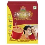 Brooke Bond Red Label Ginger, Brooke Bond 3 Roses Natural Care Tea, With 5 Ayurvedic Ingredients, 100 Gram, Powder - Fast Shipping to USA & Canada