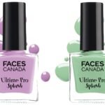 FACESCANADA Splash Nail Enamel, Glossy Finish, Set Of 2 - Linty & Viola (16Ml) - Fast Shipping to USA & Canada
