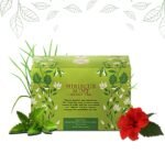 Mittal Teas, Green Tea | 20 Eco-Friendly Pyramid Tea Bags | All Natural Organic Ingredients | Hibiscus Mint | Fresh Detox For Healthy Skin, 40 GM ( 20 Bags Hibiscus Mint) - Fast Shipping to USA & Canada