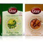GTEE Moringa Tea Bags & Cinnamon Tea Bags, 25 Tea bags (Pack of 2) - Fast Shipping to USA & Canada