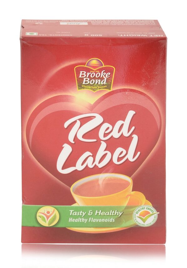 Brooke Bond Red Label - 500g Pouch - Fast Shipping to USA & Canada
