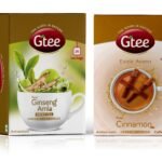 GTEE Green Tea Bags - Ginseng & Cinnamon Tea Bags, 25 Tea bags (Pack of 2) - Fast Shipping to USA & Canada