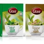 GTEE Green Tea Bags - Mint & Green Tea Bags - Ginseng, 25 Tea bags (Pack of 2) - Fast Shipping to USA & Canada