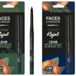 FACESCANADA Magneteyes Color Pencil Kajal - Green Appreciation 02 & Magneteyes Color Kajal - Blue Motivation 01, Matte Finish - Fast Shipping to USA & Canada