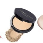 FACESCANADA Weightless Stay Matte Compact Vitamin E & Shea Butter, Spf 20 Natural 02, 9 g & Weightless Matte Finish Foundation Mini 18 ml, Ivory 01 & Liquid Sindoor, Red, 2.5 ml - Fast Shipping to USA & Canada