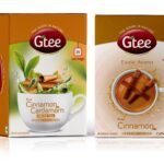 GTEE Green Tea Bags - Cinnamon & Cardamom & Cinnamon Tea Bags, 25 Tea bags (Pack of 2) - Fast Shipping to USA & Canada