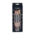 MARS Eye Enchanted Dual-Ended Brush Set of 3 | Perfect For Eye Makeup | Eyebrow Brush with Spoolie | Small Blending & Flat Brush | Eyeliner & Flat Crease Brush | Soft Bristles | Compact & Travel Friendly - Fast Shipping to USA & Canada - Image 3