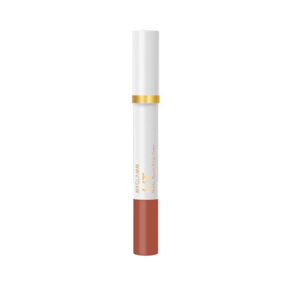 MyGlamm Matte About It Lip Color-Brown Disco-2.8gm - Fast Shipping to USA & Canada