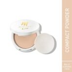 MyGlamm Radiant Matte Compact Powder, Serving Face, 9g | Radiant Matte Finish | For Fair Skin Tone | Vegan & Cruelty Free - Fast Shipping to USA & Canada - Image 3