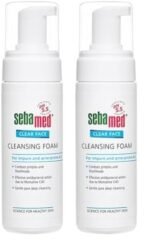 Sebamed Clear Face Cleansing Foam| pH 5.5 | Combats pimples with Montaline C40 | Deep pore cleansing | Dermatologically & clinically tested | 150ml (Pack of 2) - Fast Shipping to USA & Canada