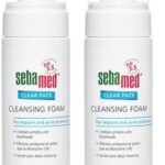 Sebamed Clear Face Cleansing Foam| pH 5.5 | Combats pimples with Montaline C40 | Deep pore cleansing | Dermatologically & clinically tested | 150ml (Pack of 2) - Fast Shipping to USA & Canada
