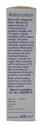 Sebamed Baby Lotion, 400ml Carton - Fast Shipping to USA & Canada - Image 3