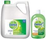 Dettol Original Germ Protection Handwash Liquid Soap Refill, 5L & Dettol Liquid Disinfectant for Floor Cleaner, Surface Disinfection, Personal Hygiene (Lime Fresh, 1L) - Fast Shipping to USA & Canada - Image 2