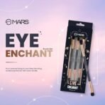 MARS Eye Enchanted Dual-Ended Brush Set of 3 | Perfect For Eye Makeup | Eyebrow Brush with Spoolie | Small Blending & Flat Brush | Eyeliner & Flat Crease Brush | Soft Bristles | Compact & Travel Friendly - Fast Shipping to USA & Canada - Image 6