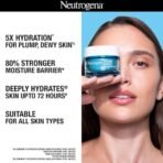 Neutrogena Hydro Boost Hyaluronic Acid Face Moisturizer 50ml | 24 hours long lasting Hydration | Oil free non sticky light water gel fast absorbing| Daily use | All Skin Types | For Men & Women 50g - Fast Shipping to USA & Canada - Image 6