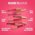 MyGlamm Ultimatte Long Stay Matte Liquid Lipstick - Berry Charmer (Wine) | Long Lasting Lipsticks for Women with 8hr Stay | No-Smudge & Waterproof | Intense Colour | Moisturising Formula | 2.5ml - Fast Shipping to USA & Canada - Image 5