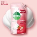 Dettol Foaming Handwash Refill - Strawberry, 700ml (Pack of 2)| Rich Foam | Moisturizing Hand Wash | Soft on Hands - Fast Shipping to USA & Canada - Image 6
