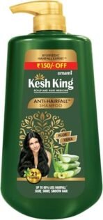 Kesh King Ayurvedic Anti-Hairfall Shampoo | Reduces hairfall | 21 Ayurvedic herbs | No Paraben & No Silicon | Enriched with Aloe Vera, Bhringraja & Amla | 1000 ml - Fast Shipping to USA & Canada - Image 2